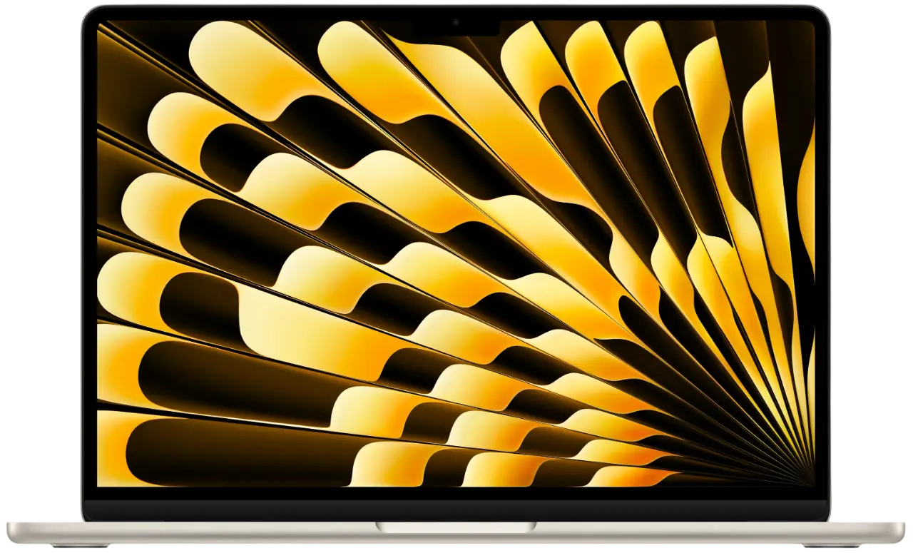 Apple MacBook Air 13.6" (M5, 10C CPU/8C GPU, 2026), 24 ГБ, 1024 ГБ SSD, «сияющая звезда»