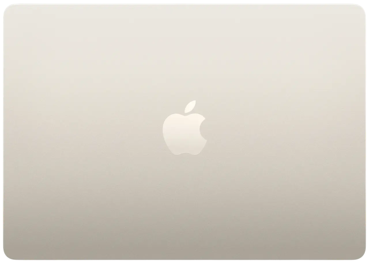 Apple MacBook Air 13.6" (M5, 10C CPU/8C GPU, 2026), 24 ГБ, 1024 ГБ SSD, «сияющая звезда»