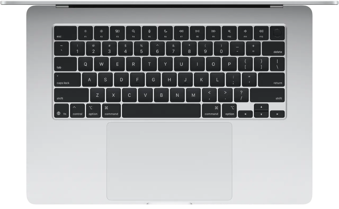 Apple MacBook Air 15.3" (M5, 10C CPU/10C GPU, 2026), 24 ГБ, 1024 ГБ SSD, Серебристый